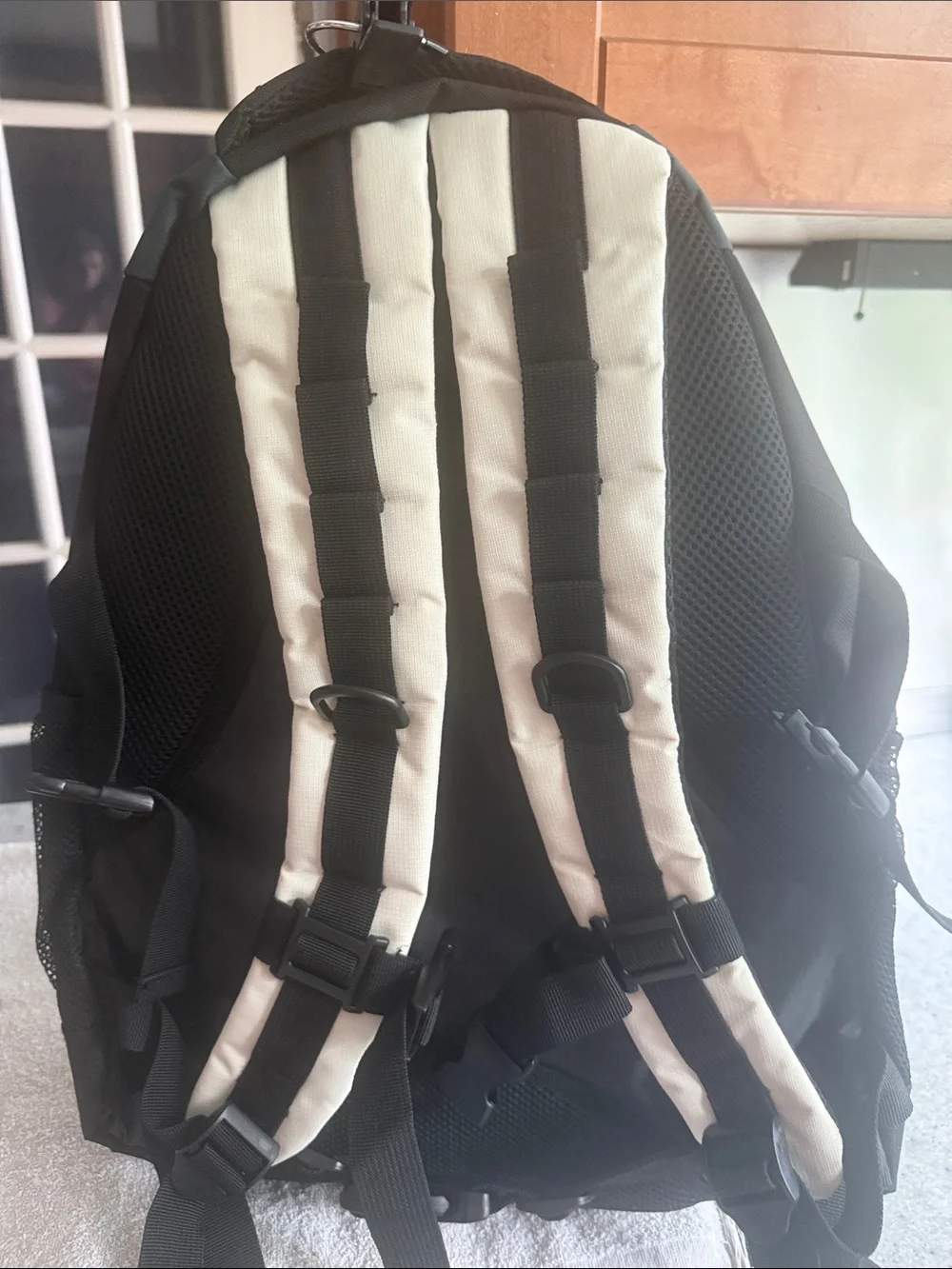 Black & Cream Men's Backpack